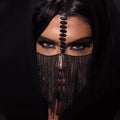 Creative Mysterious Diamond Tassel Mask