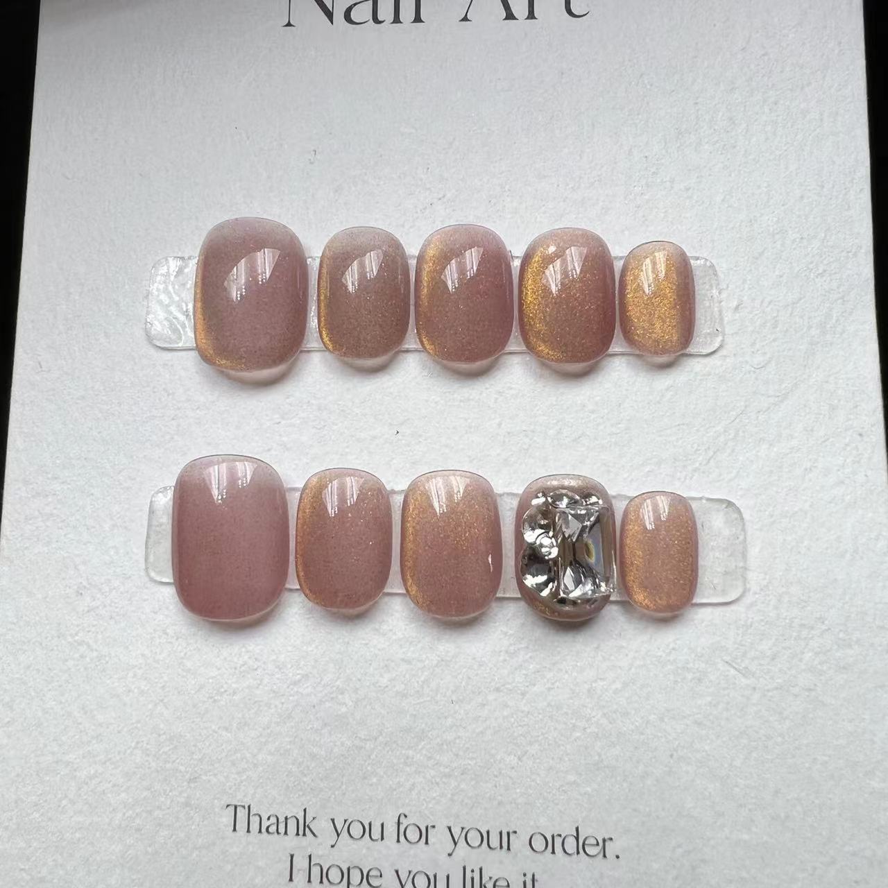 Nail Art Wear Armor Handmade Finished Nail Beauty