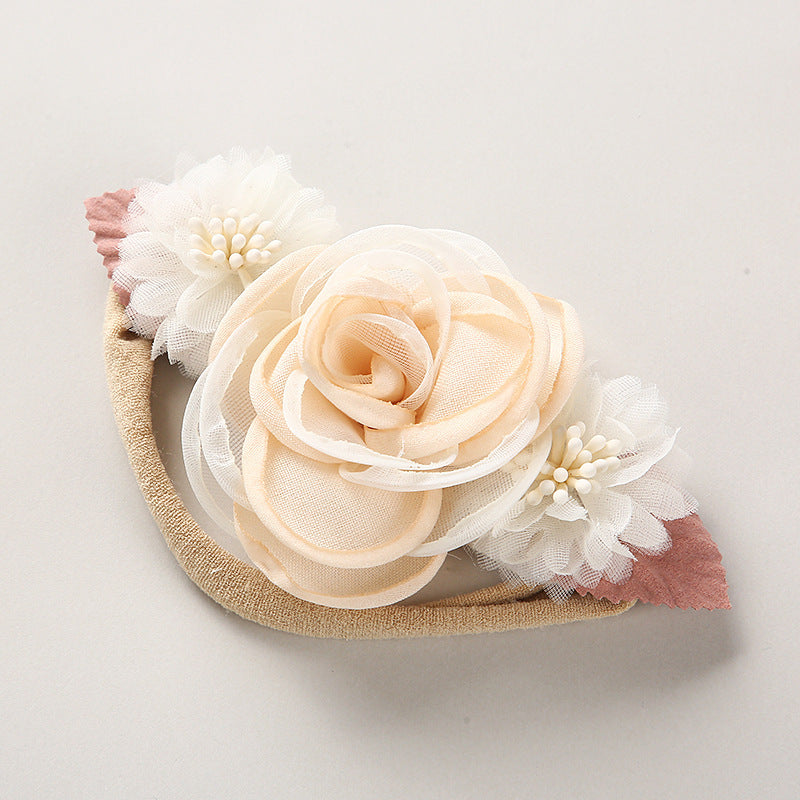 Children's Bohemian Flower Headwear Three-dimensional Splicing