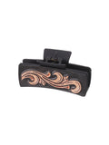 Denim Style Artificial Leather Barrettes Ladies