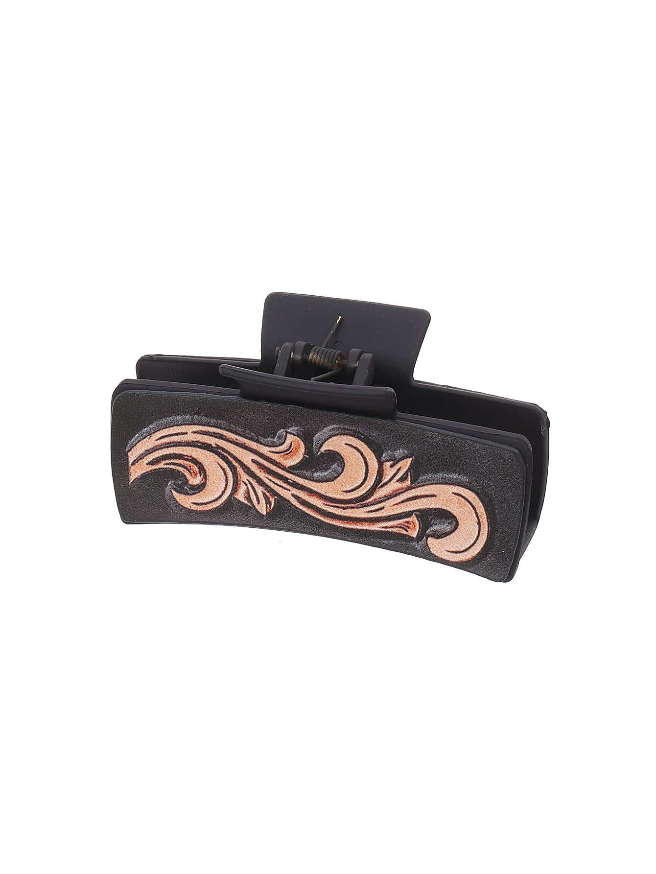 Denim Style Artificial Leather Barrettes Ladies