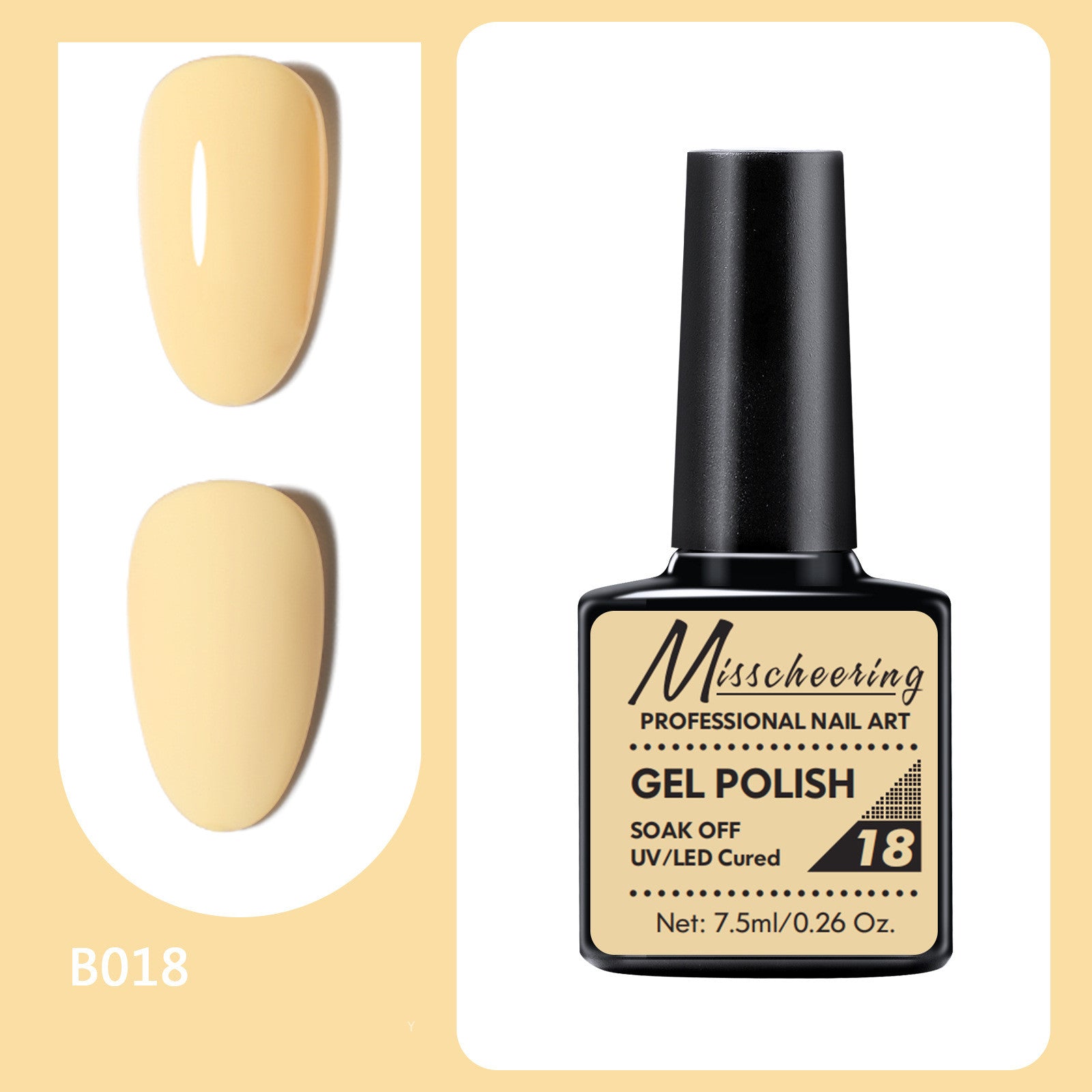 Misscheering New Long Lasting Light Therapy Nail Polish Set