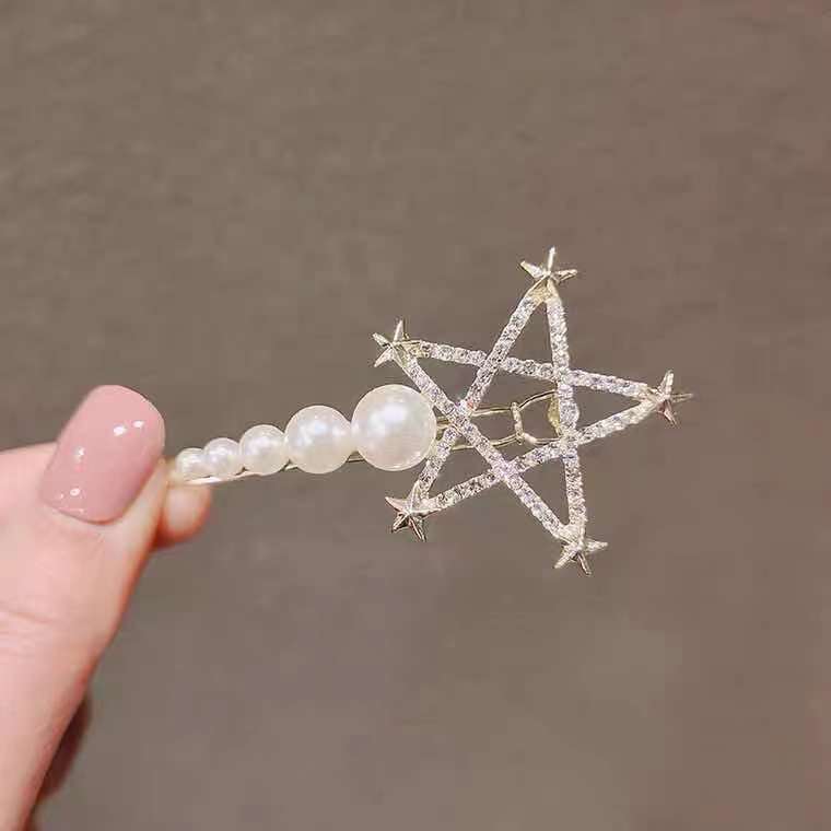 Japan And South Korea Dream Planet Barrettes Internet Celebrity Bang Side Clip Girl Head Clip Frog Buckle