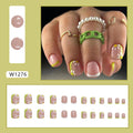 SUNFLOWER Side French Nail Stickers