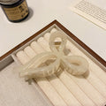 Women's Retro Simple Acrylic Large Shark Clip