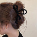 Ribbon Velvet New Back Head Autumn And Winter Shark Clip