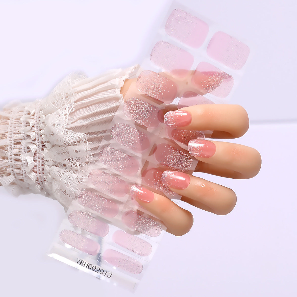 Get Nail Stickers Semi-cured Heating Lamp Nail Sticker