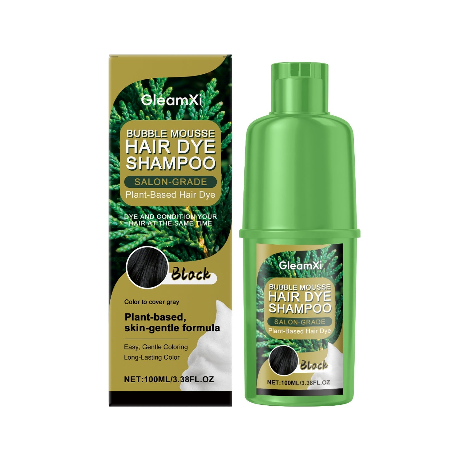 GleamXi Hair Dye Shampoo