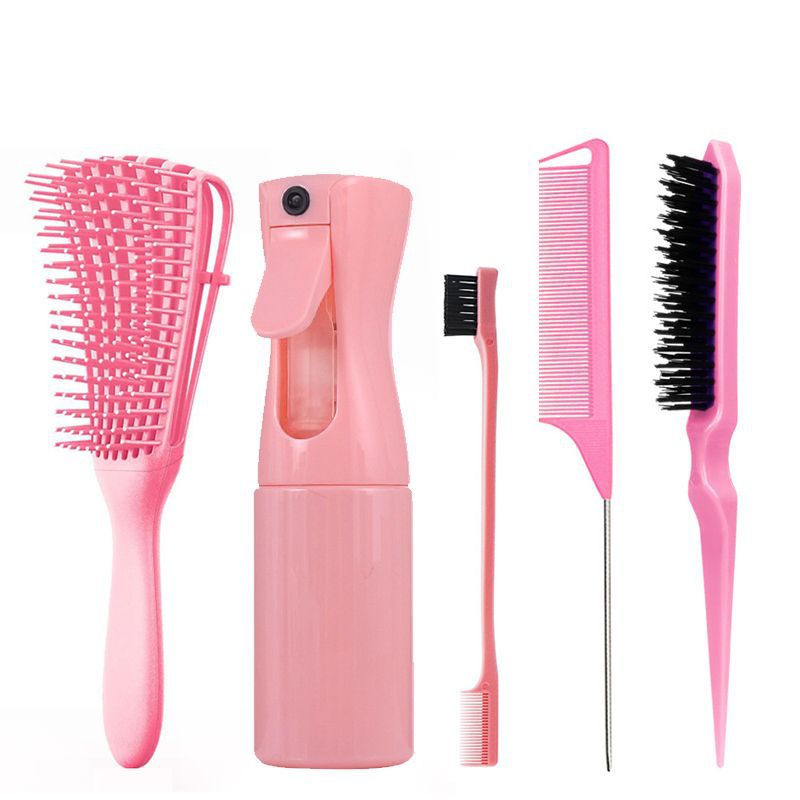 Hairdressing Comb Set Three Rows