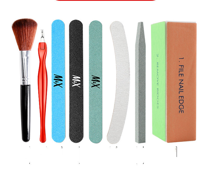 M&X Nail Polish Nail Sand Strips