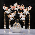 Ancient Style Super Fairy Crown Butterfly Hair Comb Fringed Step Shaking Hairpin Full Set Of Hair Accessories