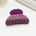 Fully-jeweled Crystal Women's Acrylic Fashion Grip