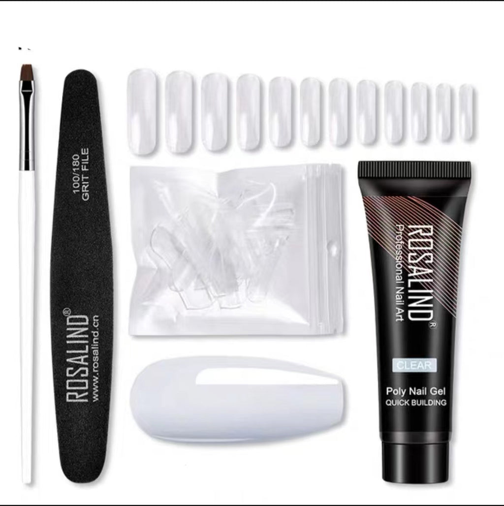 Rosalind Extension Gel Polish Kit For Manicure Poly Nail Gel Set For