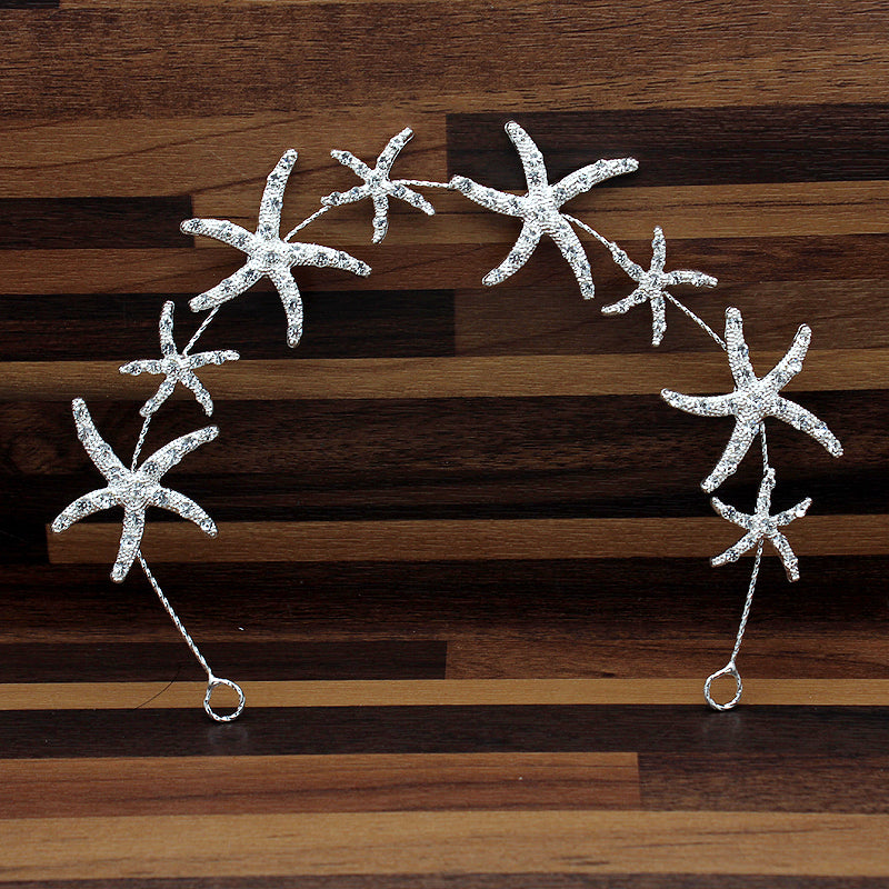 Rhinestone Starfish Headband
