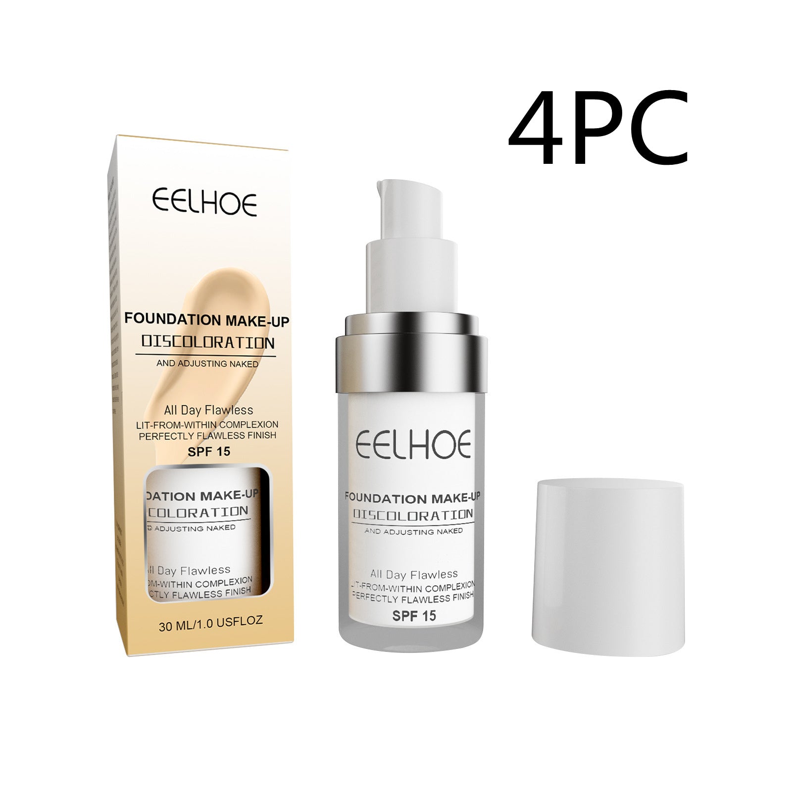 Temperature Change Liquid Foundation Concealer Long-lasting Moisturizing Waterproof Sweat-proof