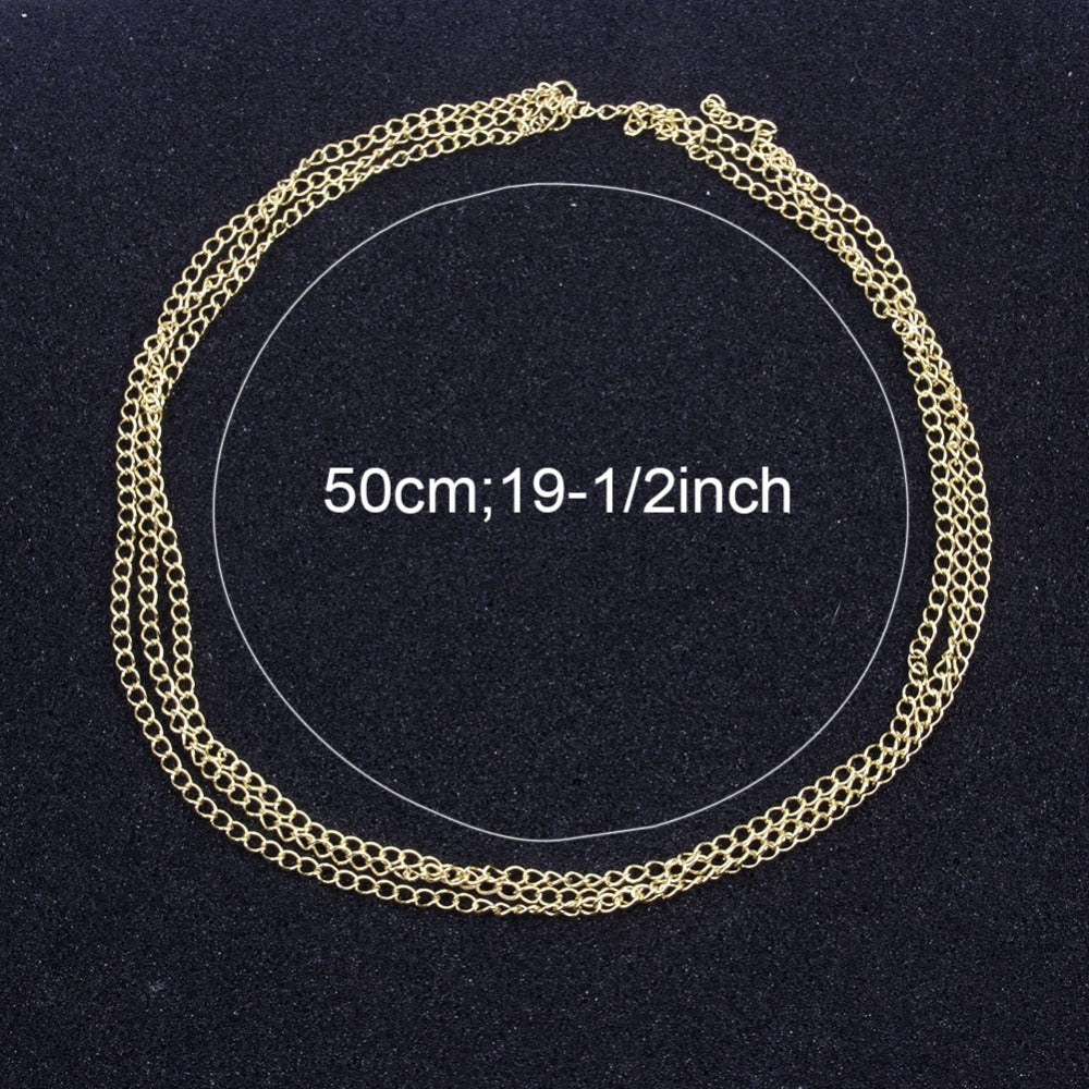 Individual Ethnic Style Dirty Braided Hair Accessory Chain