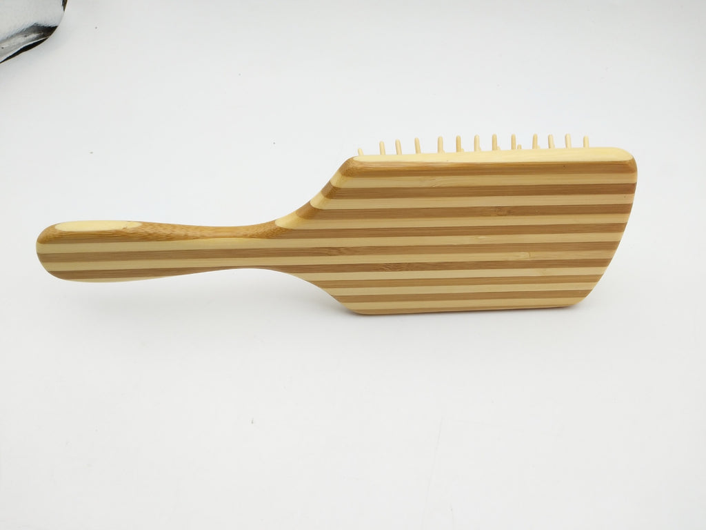 Natural bamboo scalp massage comb