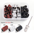 Nail Polishing Circle Nail Tools White