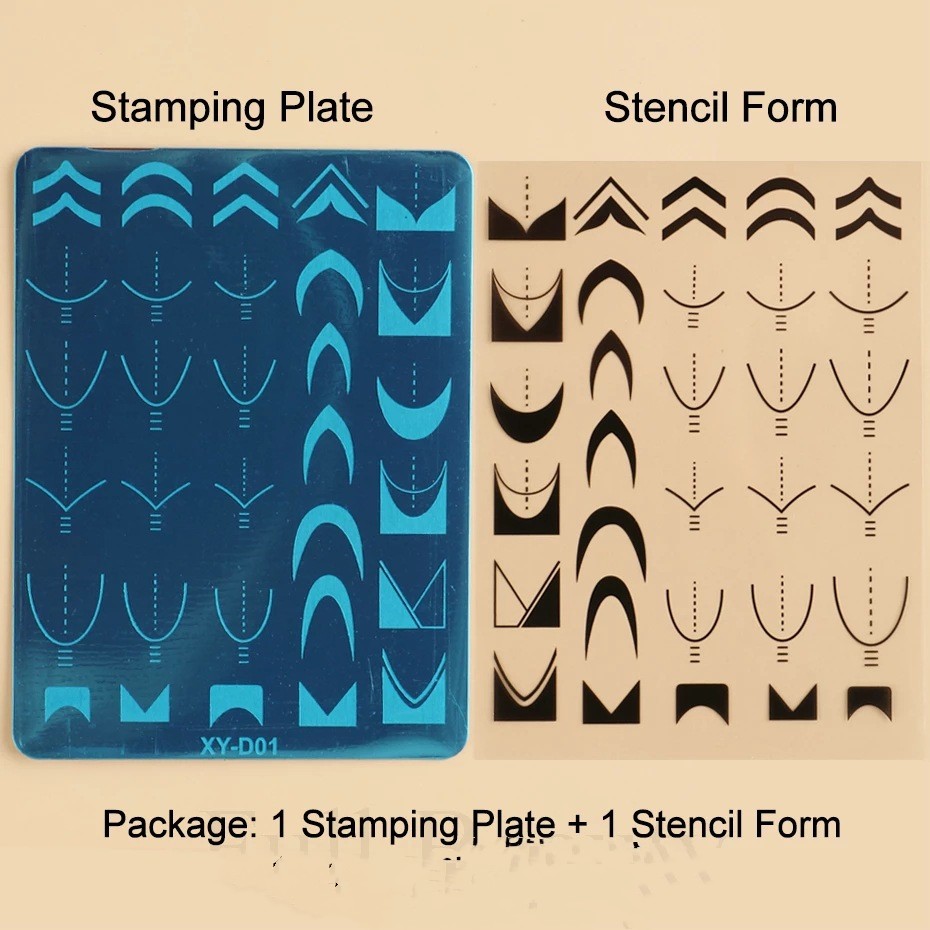 Nail Beauty Print Steel Plate Set