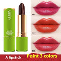 Nourishing Moisturizing Three-color Color-changing Lipstick