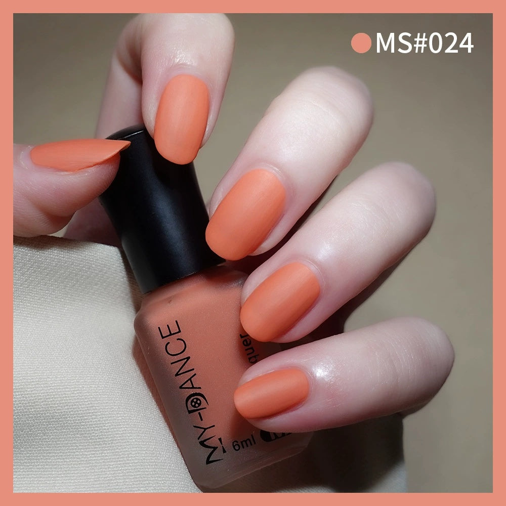MyDance No Bake Velvet Matte Scrub Nail Polish