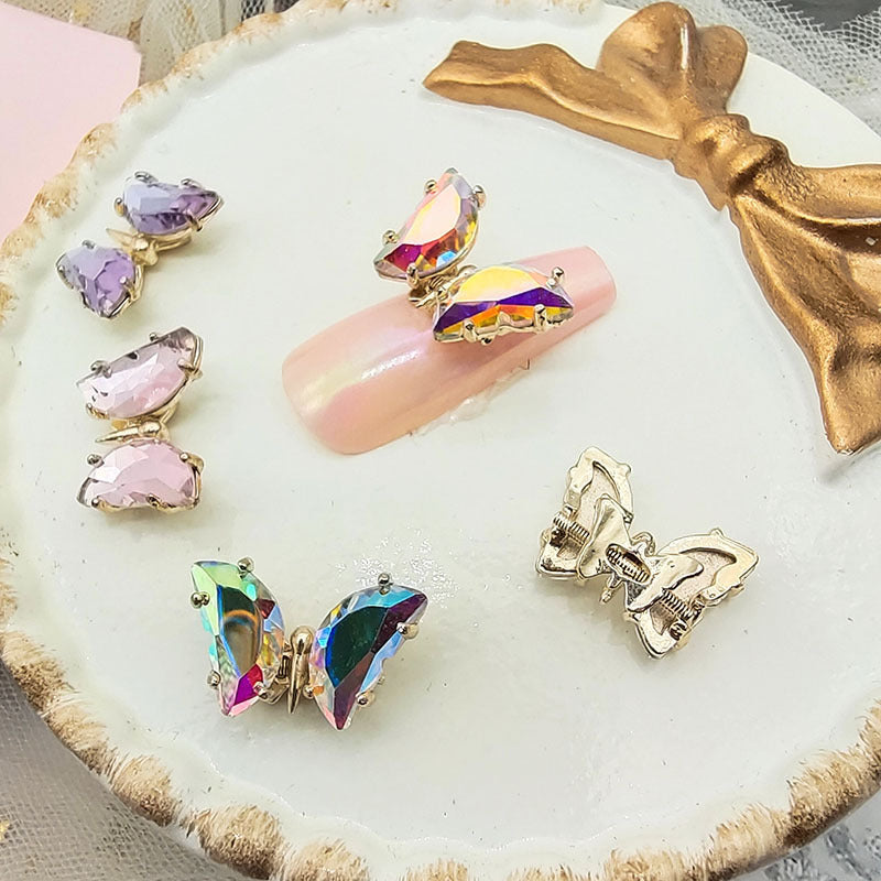 Best Wish Alloy Nail Enhancement Crystal Glass Decoration