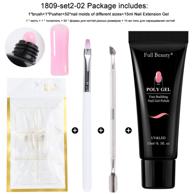Full Beauty High quality nail tool set