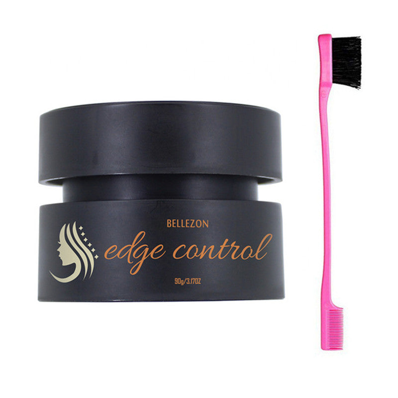 Bellezon sideburn styling wax gel anti-frizz edge control hair cream