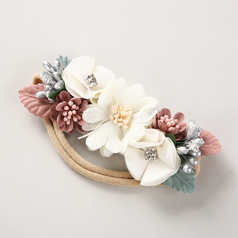 Children's Bohemian Flower Headwear Three-dimensional Splicing