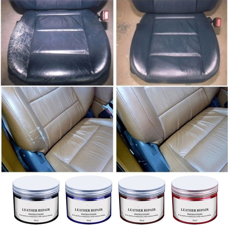 Leather repair cream