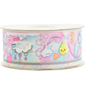 Cartoon Printed Ribbon Pet Shoes Clothing Hair Ornaments Accessories Ribbon Small Animal Ribbed Band Ribbon