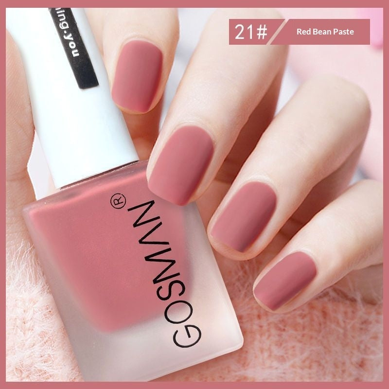Gosman Quick-dry Matte Nail Polish, Non-peel