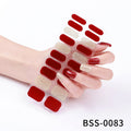 Women's Fashion Simple Gel Nail Art Stickers