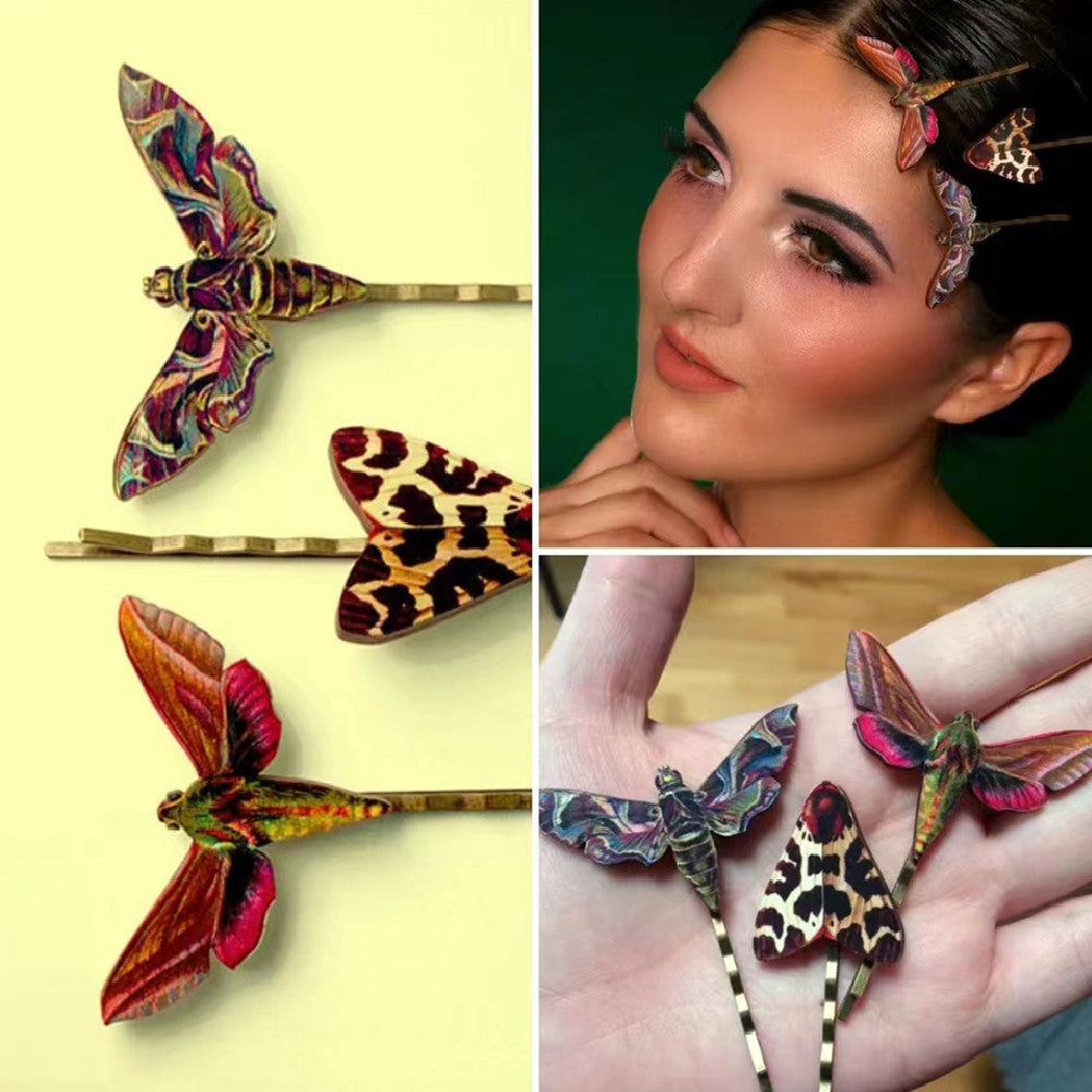 Women's Fashion Dragonfly Butterfly Decorative Hair Clip