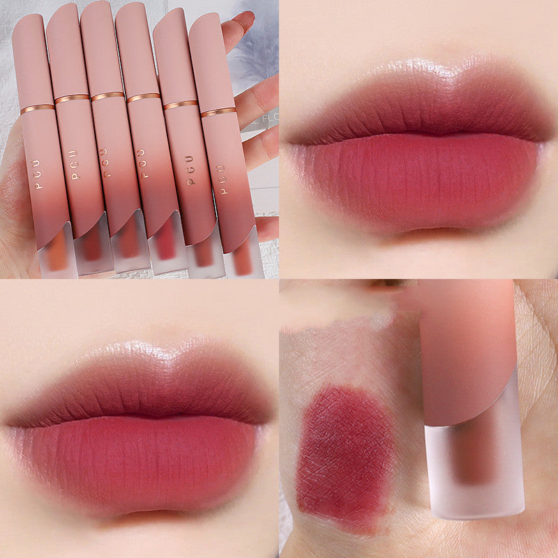 PCU Lip And Cheek Blush Matte Non-Stick White