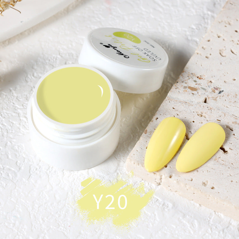 Monya Tulip Cream UV Polish Painted Light