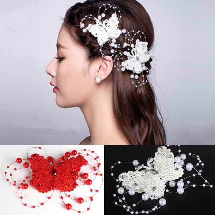 Wedding Bride Rhinestone Cartoon Crown Flower Headdress