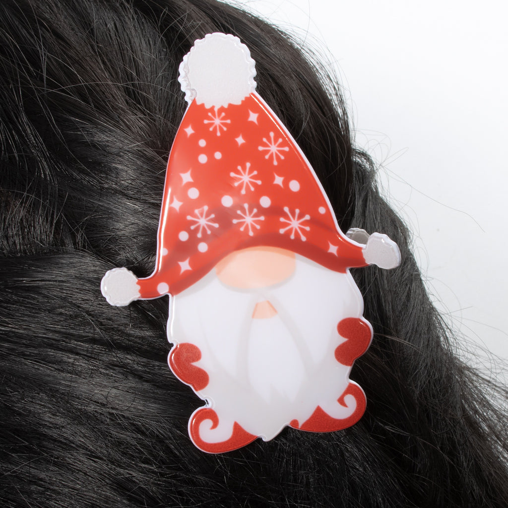 Creative Versatile Santa Claus Themed Hair Clips