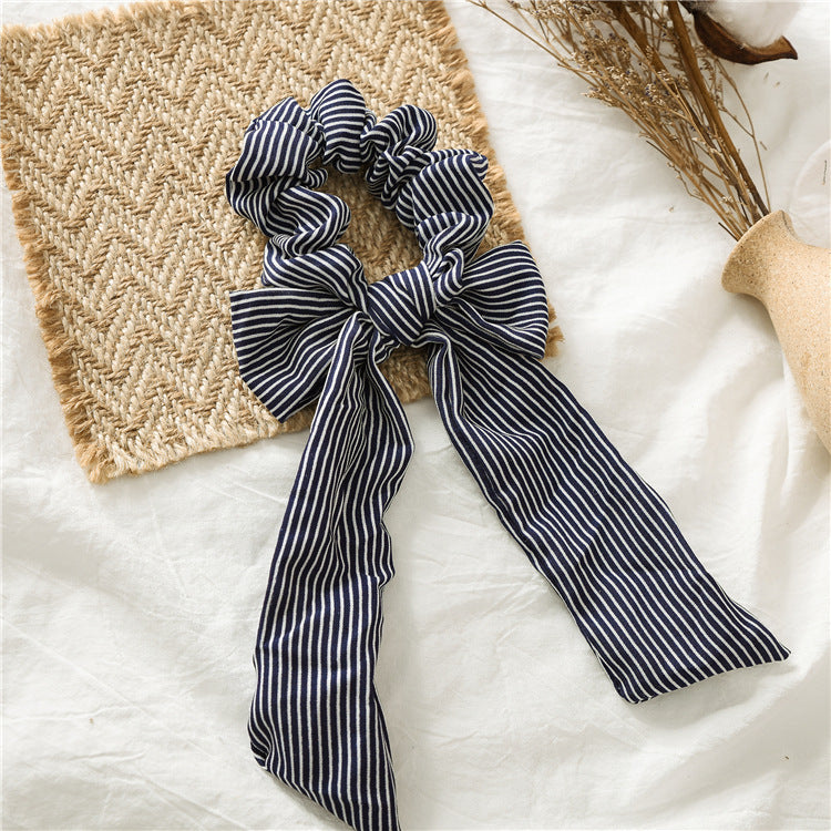 European and American new hair tie knotted rabbit ear headdress