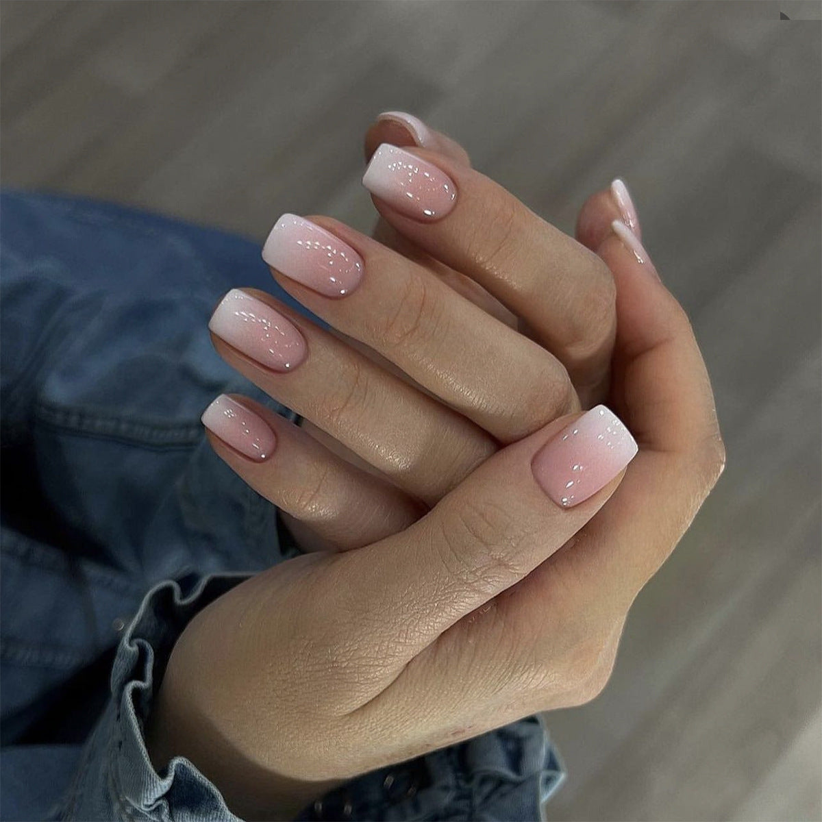 Lefan Manicure Wear Nail Short Patch Finished Product