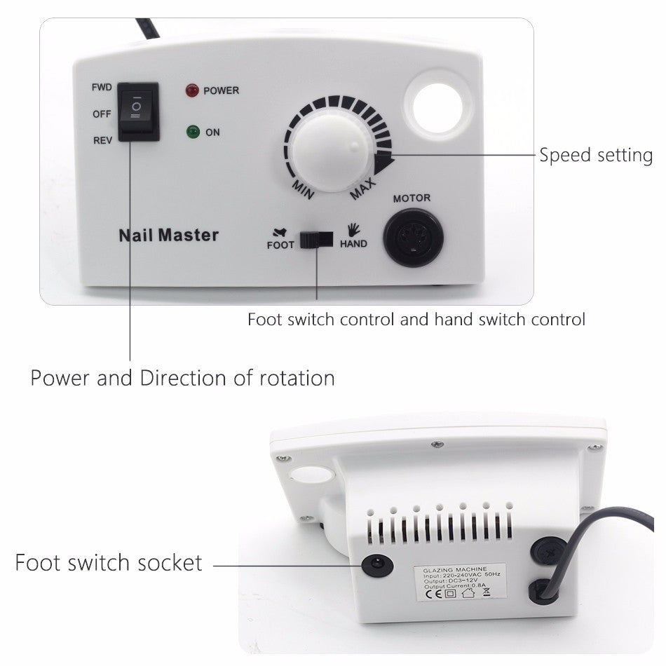Nail Master Electric nail polisher