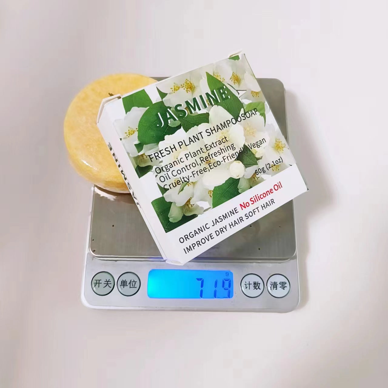 Fresh Plant Oil Control Decontamination Organic Shampoo Soap