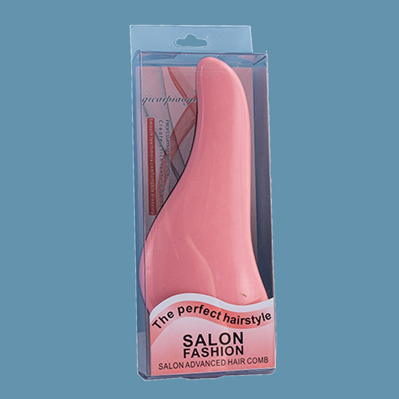 Factory Wholesale UK Princess' Same Style Scalp Massage Hair Dye Comb Household Portable Teezer Hairbrush Anti-knot Teezer