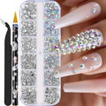 Nail Drill Accessories AB Mixed Color 12 Grid Strip Box Illusion