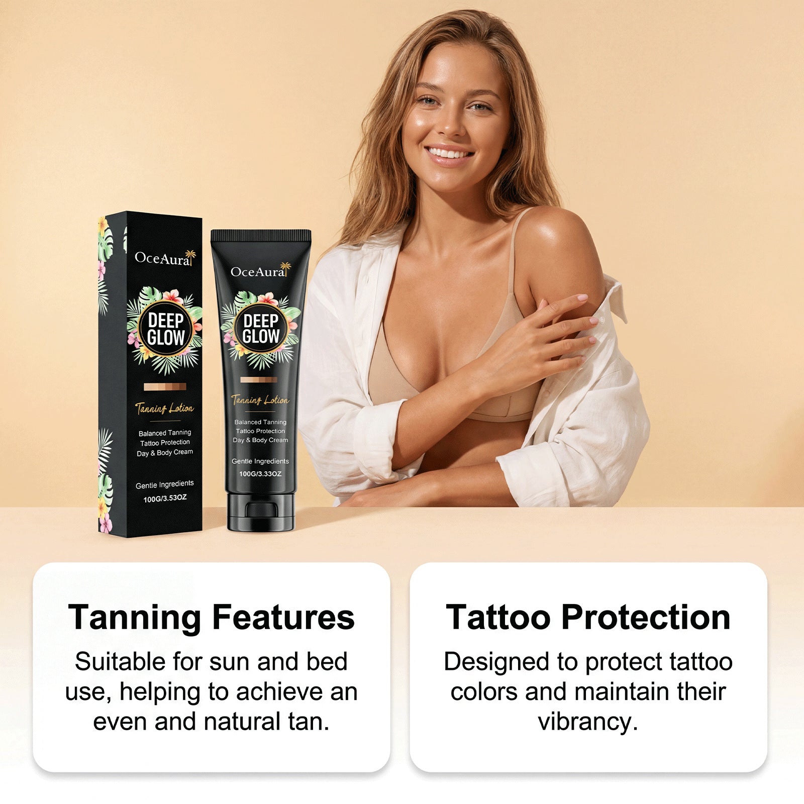 Brightening Tanning Cream
