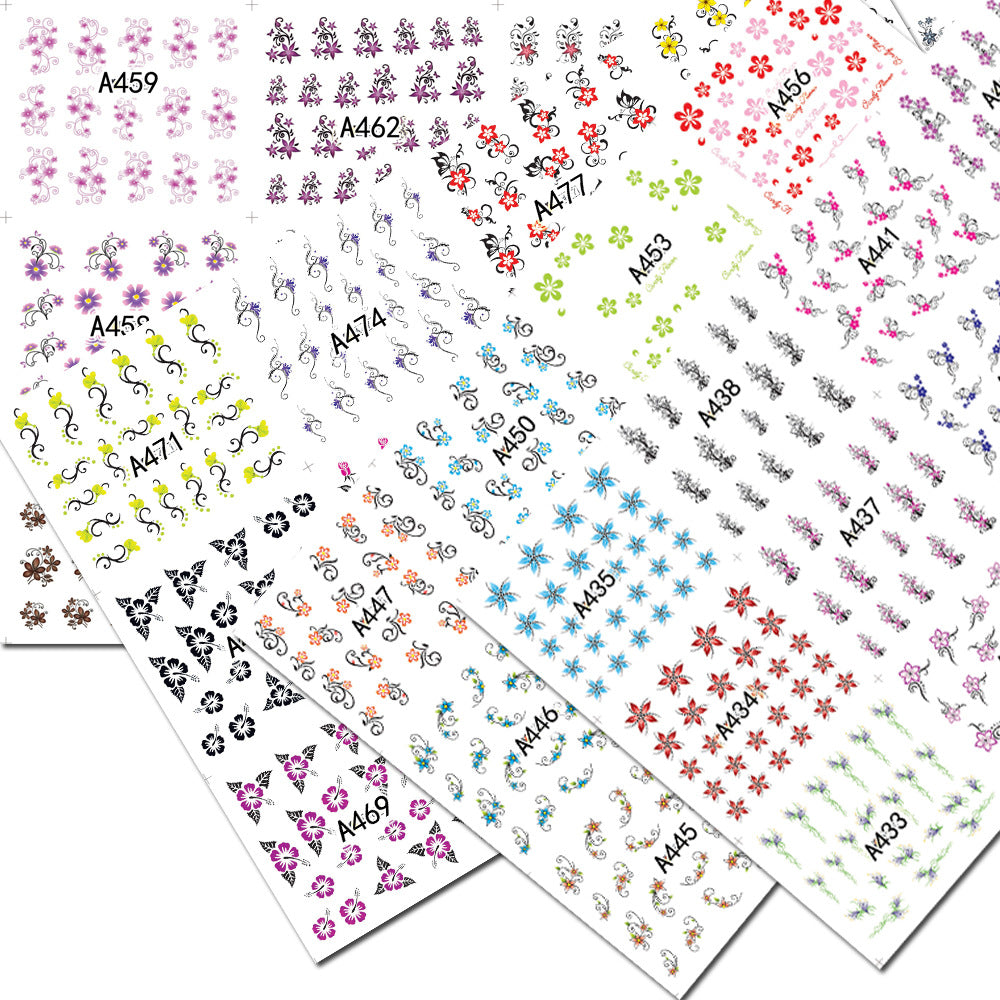 Full Beauty Nail Sticker Set