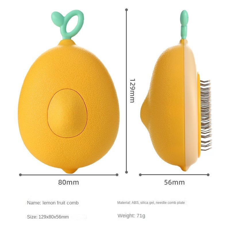 Pet Hair Removal Comb Cat New Style To Puff Hair Needle Comb One-key Hair Removal Dog Knot Comb Cleaning Supplies