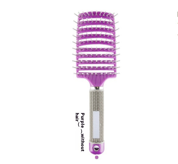 Big Curved Comb Bristle Massage Comb Eight Claws