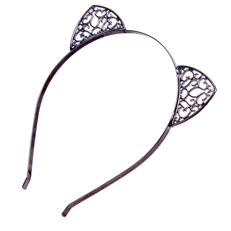 Shiny cat ear headband