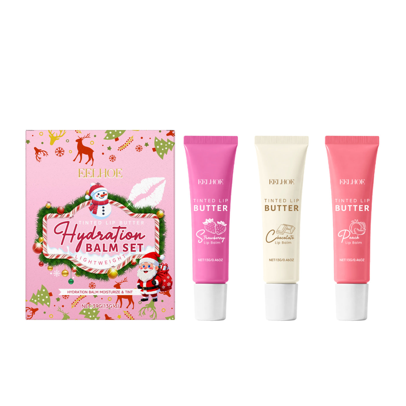 Colored Lip Balm Set